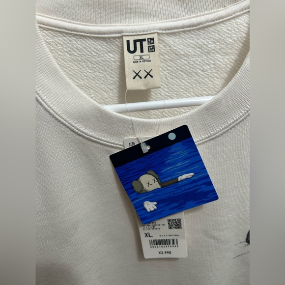 Laws White Sweatshirt Long Sleeve Shirt Size XL - Picture 4 of 9